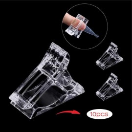 DRDS 10Pcs Nail Tips Clip for Quick Building Polygel nail forms Nail clips for polygel Finger Nail Extension UV LED Builder Clamps Manicure Nail Art Tool DRDS 10Pcs Nail Tips Clip for Quick Building Polygel nail forms Nail clips for polygel Finger Nail Extension UV LED Builder Clamps Manicure Nail Art Tool