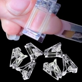 DRDS 10Pcs Nail Tips Clip for Quick Building Polygel nail forms Nail clips for polygel Finger Nail Extension UV LED Builder Clamps Manicure Nail Art Tool DRDS 10Pcs Nail Tips Clip for Quick Building Polygel nail forms Nail clips for polygel Finger Nail Extension UV LED Builder Clamps Manicure Nail Art Tool