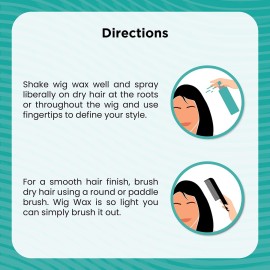 Tressallure TressTech Dry Spray Wig Wax | Add Volume in Wigs | All types of Hair | 1 Pack, 4.3 Fl. Oz.