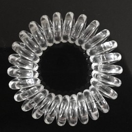 RN BEAUTY 27 Pieces Spiral Coil Hair Ties: Waterproof Elastic Traceless Ponytail Holders, Colorless 1.58inch (4cm) No Crease Hair Bands RN BEAUTY 27 Pieces Spiral Coil Hair Ties: Waterproof Elastic Traceless Ponytail Holders, Colorless 1.58inch (4cm) No Crease Hair Bands