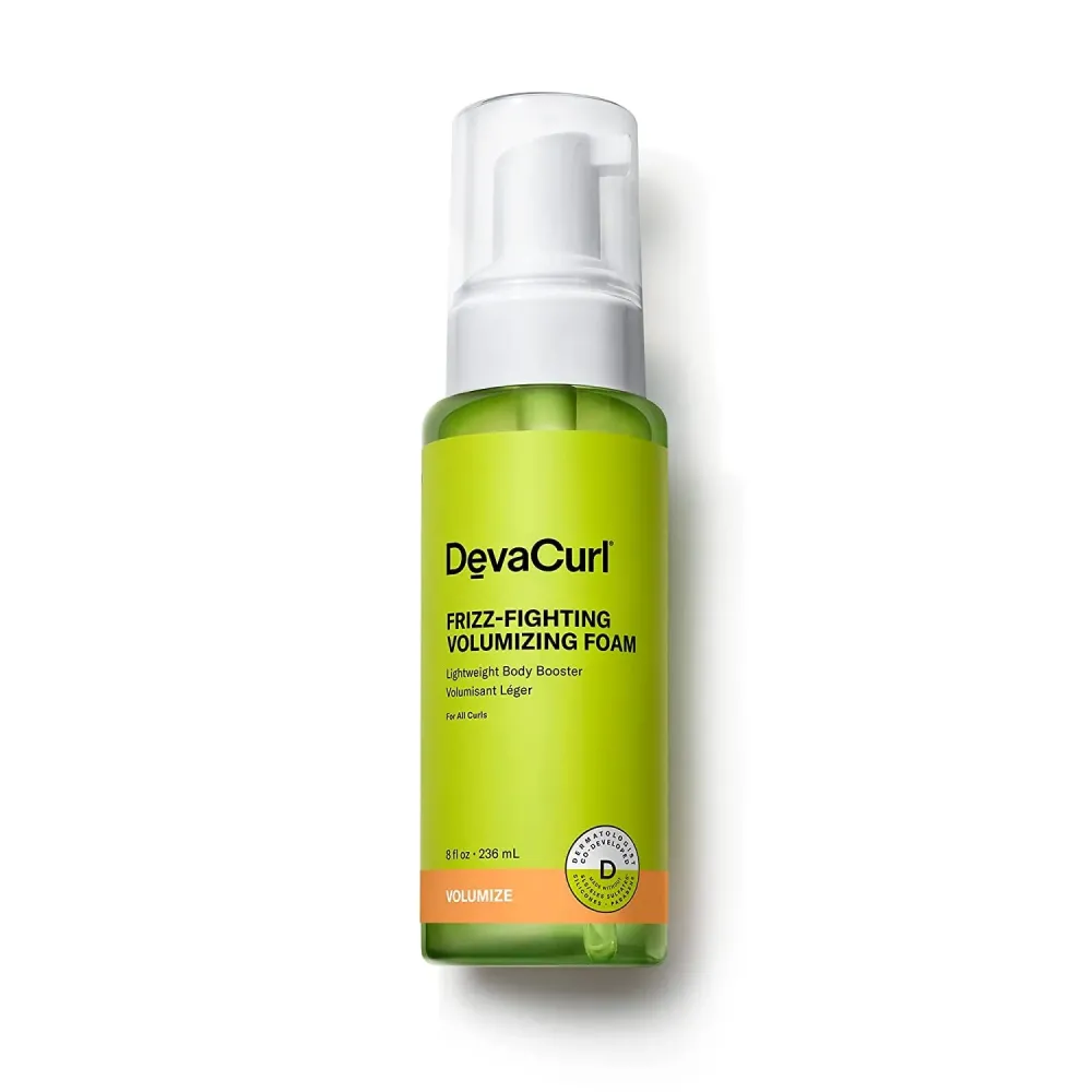 DevaCurl Frizz-Fighting Volumizing Foam Lightweight Body Booster, Superfruits, 8 fl. oz. DevaCurl Frizz-Fighting Volumizing Foam Lightweight Body Booster, Superfruits, 8 fl. oz.