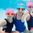 2 pcs Kids Swim Cap Silicone Swimming Cap for Boys Girls (Age 3-12) Cover Ears Waterproof Bathing Cap Keep Hair Dry Swimming Hat for Hair