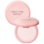 THESAEM Saemmul Perfect Pore Pink Pact - Makeup Finishing Pressed Powder for Sebum Control and Pore Minimization, Soothes Sensitive Skin with Calamine, Setting Powder, Clumps Free 12g