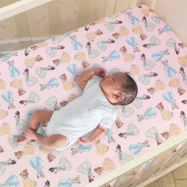 Disney Princesses Fitted Crib Sheet Disney Princesses Fitted Crib Sheet