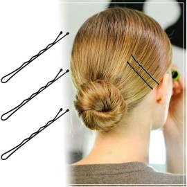 330 Pcs 2.2 Inch Black Bobby Pins, Set of Hairpins with Box, Premium Hair Pins for Kids, Girls and Women, Great for All Hair Types
