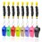 AMBITIONJUMP Whistle, 8 Pack Plastic Whistles for Coahes, Loud Crisp Sound Sports Whistle Whistle, Ideal for Coach, Referee, Teachers, Lifeguard, School, Soccer, Emergency(Multicolor)