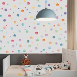 123 Pcs Pastel Polka Dots Wall Stickers, Colorful Round Wall Decal, Peel and Stick Rainbow Wall Stickers, Multicolor Circle Window Clings Decoration for Nursery Wallpaper Kids Bedroom Classroom Wall 123 Pcs Pastel Polka Dots Wall Stickers, Colorful Round Wall Decal, Peel and Stick Rainbow Wall Stickers, Multicolor Circle Window Clings Decoration for Nursery Wallpaper Kids Bedroom Classroom Wall