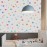 123 Pcs Pastel Polka Dots Wall Stickers, Colorful Round Wall Decal, Peel and Stick Rainbow Wall Stickers, Multicolor Circle Window Clings Decoration for Nursery Wallpaper Kids Bedroom Classroom Wall