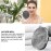 INNERNEED Soft Silicone Body Scrubber Handheld Shower Cleansing Brush, Gentle Exfoliating and Massage for All Kinds of Skin (Black)