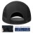GADIEMKENSD Men Outdoor Hat Reflective Folding Running Sport Hats Summer Cool UPF 50 Sun Unstructured Baseball Caps for Men Women Breathable Light Quick Dry Travel Golf Hat Black