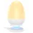 JolyWell Baby Night Light for Kid, Portable Egg Nightlight with Stable Charging Pad, Touch Nursery Night Lamp for Breastfeeding, Toddler Night Light for Bedroom, Timer Setting, ABS+PC, White-2
