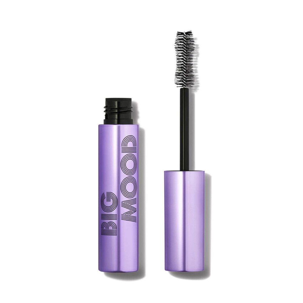 e.l.f. Big Mood Mascara, Instantly Creates Long-Lasting, Bold & Lifted, Voluminous Lashes, Infused with Jojoba Wax, Black, 0.30 fl Oz