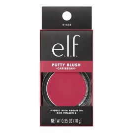 e.l.f. Putty Blush, Creamy & High-Pigment Formula For A Natural Glow, Delivers A Semi-Matte & Powder Finish, Vegan & Cruelty-Free, Caribbean e.l.f. Putty Blush, Creamy & High-Pigment Formula For A Natural Glow, Delivers A Semi-Matte & Powder Finish, Vegan & Cruelty-Free, Caribbean