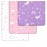 GROW WILD Unicorns & Rainbows Fitted Crib Sheets Girl (3 Pack) - Soft Jersey Cotton Fitted Sheet, Toddler Bed Mattress & Baby Crib Bedding Set for Girls, Baby Girl Nursery Crib - Pink, Purple & White