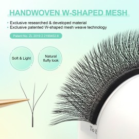 NAGARAKU W Eyelash Extension 3D Volume Premade Fan 0.07mm D curl 8-15mm mix Faux Mink Matte Black Cluster Easy Fanning yy Eye Lashes NAGARAKU W Eyelash Extension 3D Volume Premade Fan 0.07mm D curl 8-15mm mix Faux Mink Matte Black Cluster Easy Fanning yy Eye Lashes