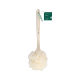 EcoTools EcoPouf Bath Brush, Loofah Brush for Bath & Shower, Made with Long Handle & Recycled, Soft Netting for Gentle Exfoliation, Back Brush for Men & Women, Eco-Friendly & Cruelty-Free, 1 Count EcoTools EcoPouf Bath Brush, Loofah Brush for Bath & Shower, Made with Long Handle & Recycled, Soft Netting for Gentle Exfoliation, Back Brush for Men & Women, Eco-Friendly & Cruelty-Free, 1 Count