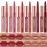 LANGMANNI 6 Matte Lipstick with 6 Lipliners Durable Makeup Set,Long-Lasting Non-Stick Cup Not Fade Waterproof Pigmented Velvet Lipgloss Kit Beauty Cosmetics Makeup Gift for Girls (A)
