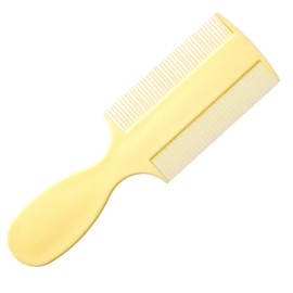 Vakly Fine Tooth Baby Comb [Pack of 3] Double Sided Hair Comb For Babies With Extra Fine Rounded Teeth for Newborn Baby\'s and Infants and Toddlers with Cradle Cap and Adults with Dandruff and Lice