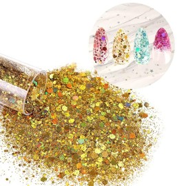 Chunky and Fine Glitter Mix, Estanoite 36 Colors Chunky Sequins & Fine Glitter Powder Mix, Iridescent Glitter Flakes, Cosmetic Makeup Glitter for Face Body Eye Nail Art, Loose Glitter for Resin Epoxy Chunky and Fine Glitter Mix, Estanoite 36 Colors Chunky Sequins & Fine Glitter Powder Mix, Iridescent Glitter Flakes, Cosmetic Makeup Glitter for Face Body Eye Nail Art, Loose Glitter for Resin Epoxy