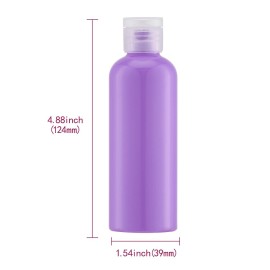 LISAPACK 3.4Oz Travel Bottles with Flip Cap (5 Pcs) Empty Dispenser Container for Travel Size Cosmetics (100ml, Multi-colored) LISAPACK 3.4Oz Travel Bottles with Flip Cap (5 Pcs) Empty Dispenser Container for Travel Size Cosmetics (100ml, Multi-colored)