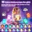 Unicorn Toys, Night Light for Kids Night Light,16 Colors+Silicone+Dimmable+12 Hours Use Nightlight for Kids Room,Unicorn Toys for Girls Age 4-6, Cute Gifts for Girls, Baby,Toddler Girl Room Decor