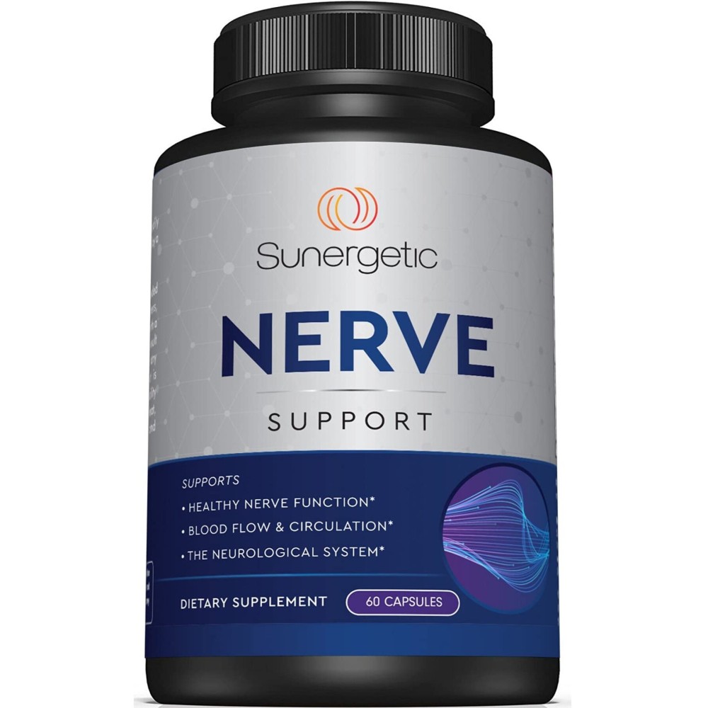 Premium Nerve Support Supplement - with Alpha Lipoic Acid (ALA) 600 mg, Acetyl-L-Carnitine (ALC) & Benfotiamine - Nerve Support Formula for Healthy Circulation, Feet, Hands & Toes - 60 Capsules Premium Nerve Support Supplement - with Alpha Lipoic Acid (ALA) 600 mg, Acetyl-L-Carnitine (ALC) & Benfotiamine - Nerve Support Formula for Healthy Circulation, Feet, Hands & Toes - 60 Capsules