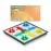 Ludo Magnetic Folding Travel Board Game Set - 9.75 Inches
