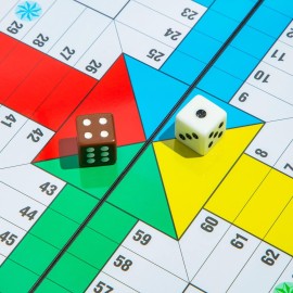 Ludo Magnetic Folding Travel Board Game Set - 9.75 Inches Ludo Magnetic Folding Travel Board Game Set - 9.75 Inches