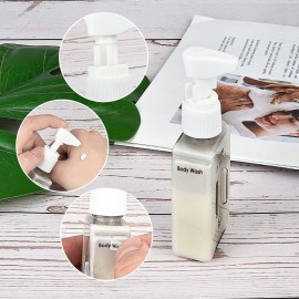 Bpluma Travel Bottles, Leak Proof Containers For Toiletries TSA Approved Airplane Accessories Kits For Liquid With Labels