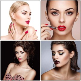 KKPLZZ Plastic Eyebrow Mold, PEVA Soft Shaper DIY Model With Elastic Band, Assist Makeup Tools for Beginner