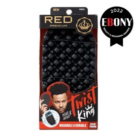 RED by Kiss BowWow Twist King Premium Luxury Twist Styler Comb Brush, Durable Washable Alternative for Sponge for Barbers and Daily Use, Ideal for Afro, Curly, Coiled, 4C Hair RED by Kiss BowWow Twist King Premium Luxury Twist Styler Comb Brush, Durable Washable Alternative for Sponge for Barbers and Daily Use, Ideal for Afro, Curly, Coiled, 4C Hair