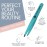 Tweezer Guru Tweezers for Women - 2pc Slant Pointed Precision Tweezers for Eyebrows & Ingrown Hair Removal - Blackhead and Splinter Tweezer with Sharp Needle Nose Point for Plucking (Bright Pink)