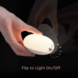 Anico EASZZZ Baby Night Light, Nursery Night Lamp for Breastfeeding, Soft BPA Free Silicone Touch Night Lamp, Eye Caring, Easy Flip Design, Stepless Dimming, 1-Pack Anico EASZZZ Baby Night Light, Nursery Night Lamp for Breastfeeding, Soft BPA Free Silicone Touch Night Lamp, Eye Caring, Easy Flip Design, Stepless Dimming, 1-Pack