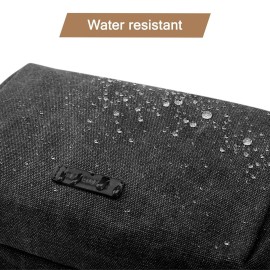BAGSMART Toiletry Bag for Men, Canvas Travel Toiletry Organizer Dopp Kit Water-resistant Shaving Bag for Toiletries Accessories,Black-Medium BAGSMART Toiletry Bag for Men, Canvas Travel Toiletry Organizer Dopp Kit Water-resistant Shaving Bag for Toiletries Accessories,Black-Medium