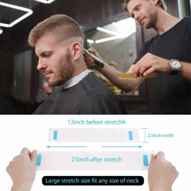 IOOROSE 5 Rolls Disposable Barber Paper Neck Strips, Professional Stretchy Paper Neck Band Protector IOOROSE 5 Rolls Disposable Barber Paper Neck Strips, Professional Stretchy Paper Neck Band Protector