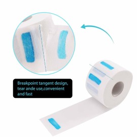 IOOROSE 5 Rolls Disposable Barber Paper Neck Strips, Professional Stretchy Paper Neck Band Protector IOOROSE 5 Rolls Disposable Barber Paper Neck Strips, Professional Stretchy Paper Neck Band Protector