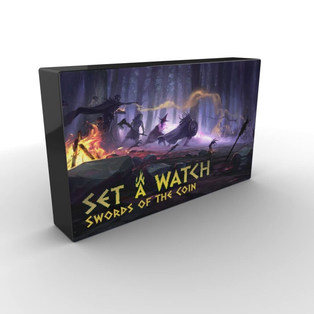 Set a Watch Swords of The Coin - Standalone Cooperative Adventure Game, 1-4 Players, Ages 14+, Strategic Puzzle Board Game, New Twists & Mechanics