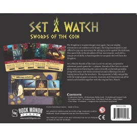 Set a Watch Swords of The Coin - Standalone Cooperative Adventure Game, 1-4 Players, Ages 14+, Strategic Puzzle Board Game, New Twists & Mechanics