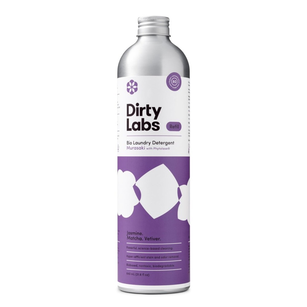 Dirty Labs | Murasaki Scent | Bio-Liquid Laundry Detergent | 80 Loads (21.6 fl oz) | Hyper-Concentrated | High Efficiency & Standard Machine Washing | Nontoxic, Biodegradable | Stain & Odor Removal Dirty Labs | Murasaki Scent | Bio-Liquid Laundry Detergent | 80 Loads (21.6 fl oz) | Hyper-Concentrated | High Efficiency & Standard Machine Washing | Nontoxic, Biodegradable | Stain & Odor Removal