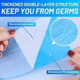 50 Pack Toilet Seat Covers Disposable - Waterproof 16x24 Inch Extra Large Individually Wrapped Toilet Seat Shields Travel Accessories for Adults Kids 50 Pack Toilet Seat Covers Disposable - Waterproof 16x24 Inch Extra Large Individually Wrapped Toilet Seat Shields Travel Accessories for Adults Kids