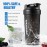 GEMFUL Shaker Bottle for Protein Mixes 28 oz BPA-Free Leak Proof Shaker Smothies Cups with Sports Gym Mixer 2 Pack