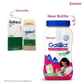Emcure - Galact Granules- Breast Feeding Supplement - Elaichi Flavour - 200 g Emcure - Galact Granules- Breast Feeding Supplement - Elaichi Flavour - 200 g