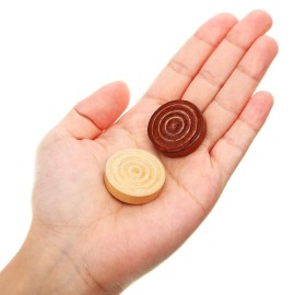 YB-OSANA 62 Pieces Wooden Checker Pieces & Chess Pieces 2 in 1 Chess Game Set Board Games Accessories Classic Wooden Chess Game Set in 2 Styles and 2 Colors YB-OSANA 62 Pieces Wooden Checker Pieces & Chess Pieces 2 in 1 Chess Game Set Board Games Accessories Classic Wooden Chess Game Set in 2 Styles and 2 Colors