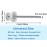 4Pcs Universal Baby Gate Threaded Spindle Rod, M8 (8mm) Replacement Bolt Part for Baby & Pet Pressure Mounted Safety Gates, Extra Long Baby Tension Gate Extender (White)