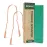 RONAVO Copper Tongue Scraper for Adults (2 Pack), 100% Pure Copper, Naturally Anti-Microbial, Banishes Bad Breath and Maintains Oral Hygiene, Tongue Cleaner with Travel Case, Easy to Use and Clean