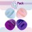 Slick- Silicone Facial Cleansing Brush, 4 Pack, Silicone Face Scrubber Exfoliator, Face Exfoliator Scrubber, Facial Scrubber for Face Cleanser Brush, Exfoliating Face Scrubber, Face Brush