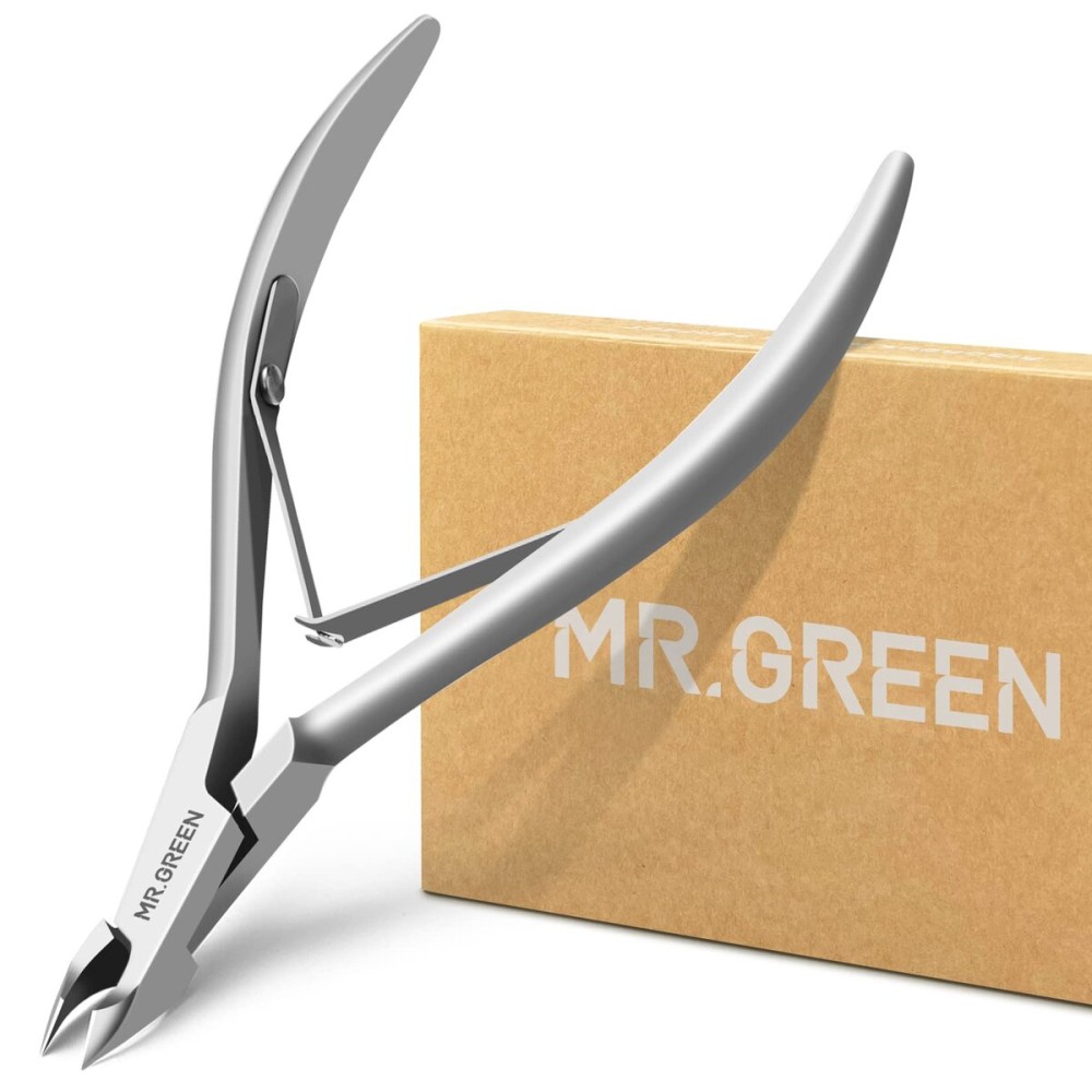MR.GREEN Cuticle Nippers Nail Manicure Scissors Cuticle Clippers Trimmer Dead Skin Remover Stainless Steel Cutters Beauty Tool With Pusher (Mr-1028) MR.GREEN Cuticle Nippers Nail Manicure Scissors Cuticle Clippers Trimmer Dead Skin Remover Stainless Steel Cutters Beauty Tool With Pusher (Mr-1028)