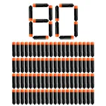 80-Dart Refill Pack for Nerf Ultra Blasters, Black