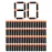 80-Dart Refill Pack for Nerf Ultra Blasters, Black