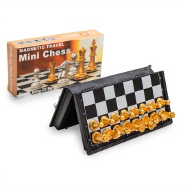 Travel Magnetic Chess mini Set (5 inches)-Compact, Foldable, Educational Board Game Travel Magnetic Chess mini Set (5 inches)-Compact, Foldable, Educational Board Game